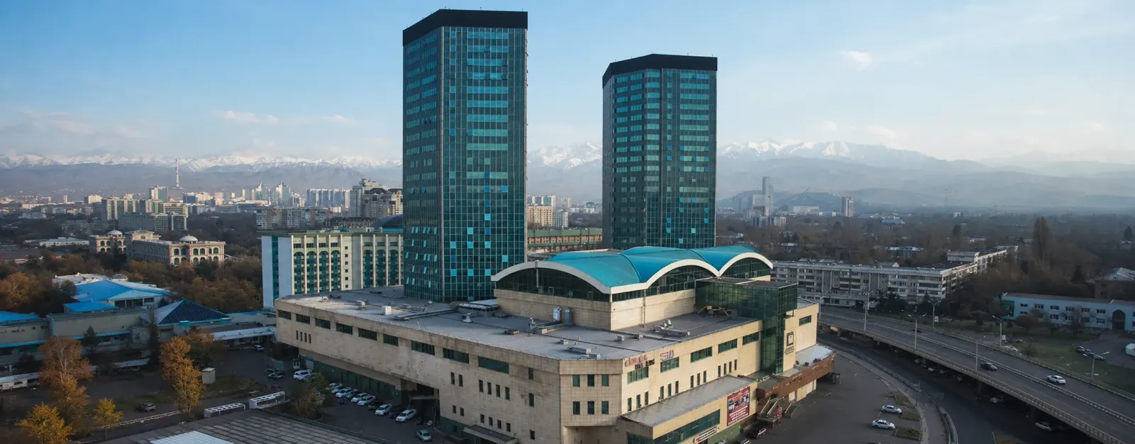 БЦ Almaty Towers в Алматы до работ
