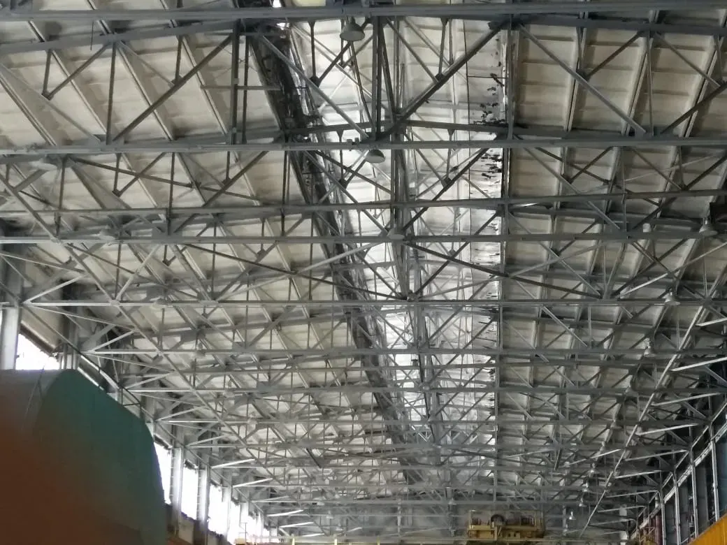 ГРЭС, огнезащита металлоконструкций, фото 1, Топар