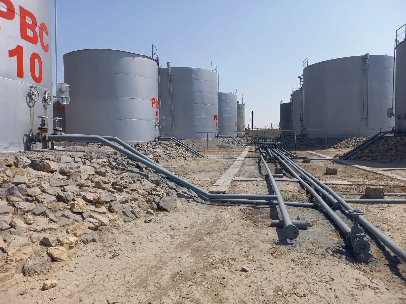 Резервуары РВС нефтебазы, фото 7, Кызылорда