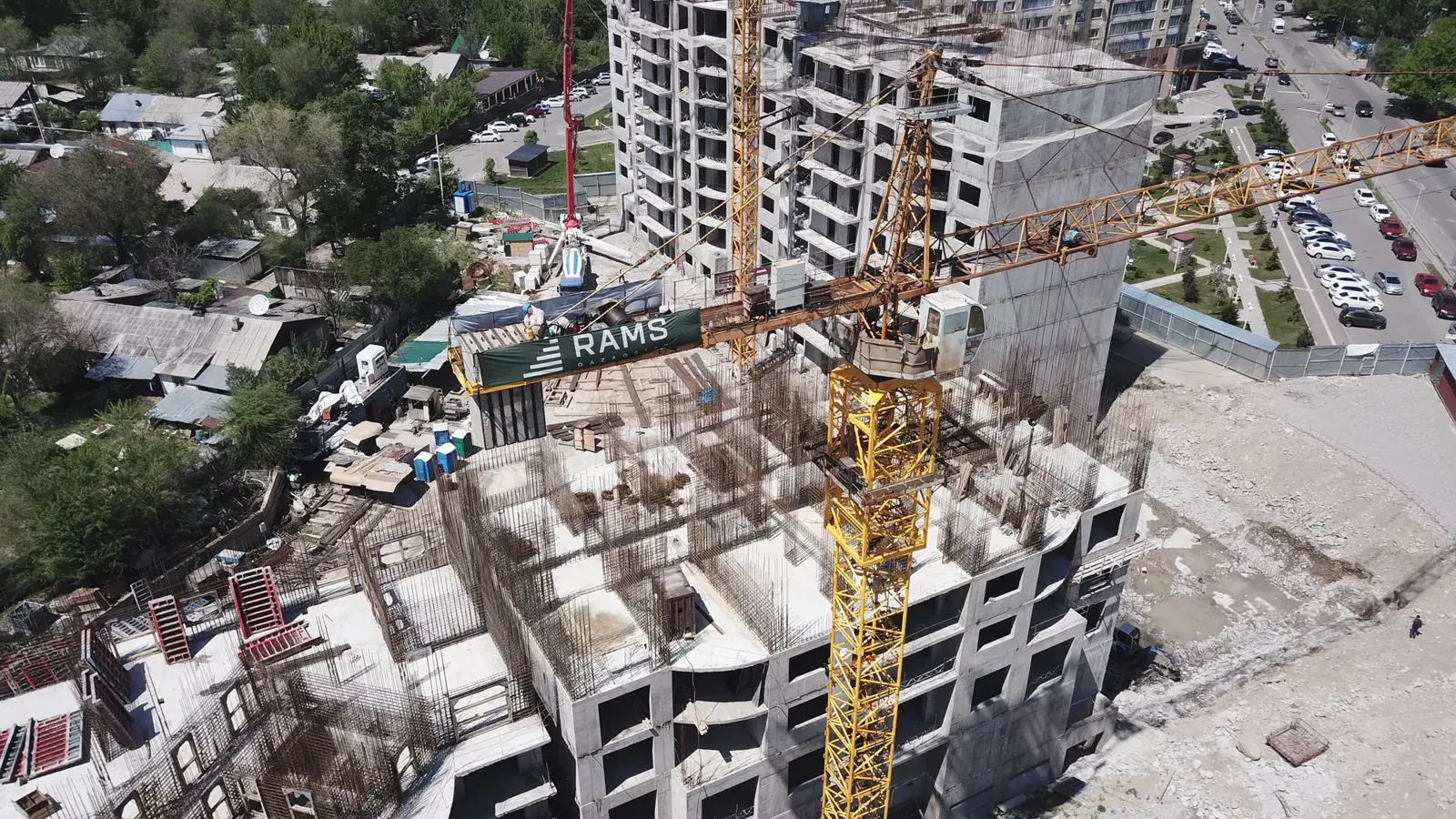 Три башенных крана, фото 4, Алматы